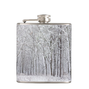 Snowy Woods Flachmann