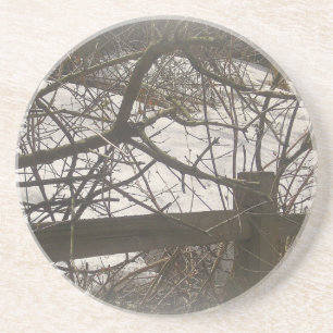 Snowy Woods Getränkeuntersetzer