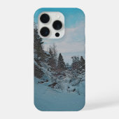 Snowy Woods Iphone 15 Case iPhone Hülle (Rückseite)
