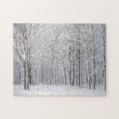 Snowy Woods Jigsaw Puzzle (Horizontal)