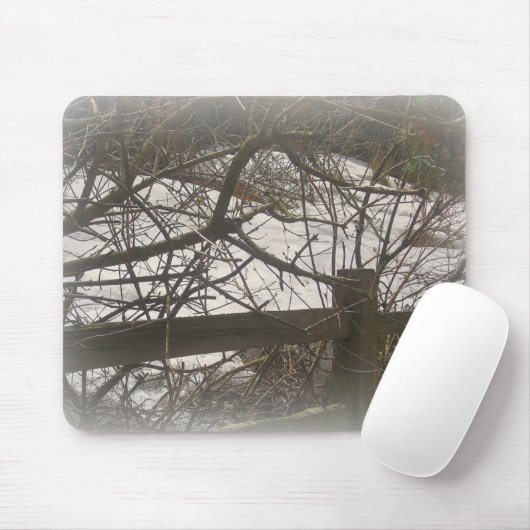 Snowy Woods Mousepad (Mit Mouse)