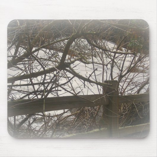 Snowy Woods Mousepad (Vorne)