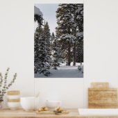 Snowy Woods Poster (Küche)