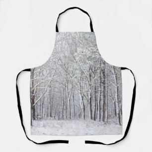 Snowy Woods Schürze