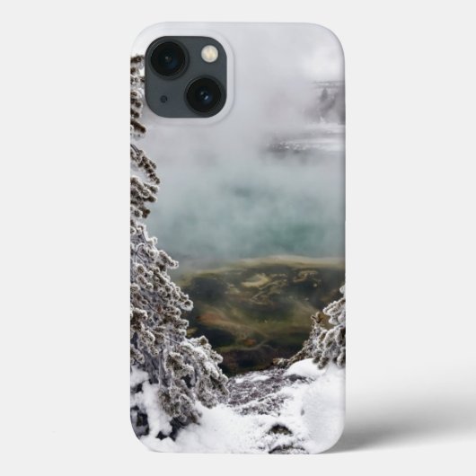 Snowy Yellowstone Case-Mate iPhone Hülle (Rückseite)