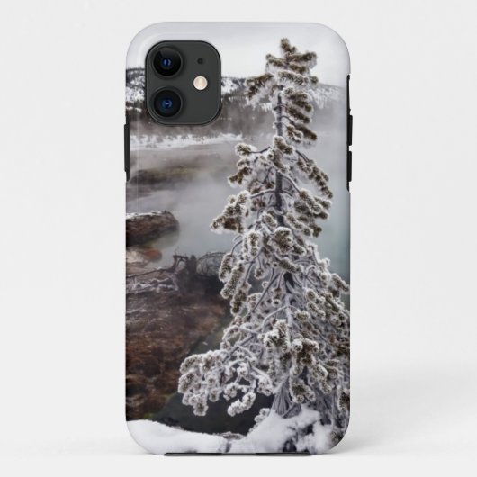 Snowy Yellowstone Case-Mate iPhone Hülle (Rückseite)