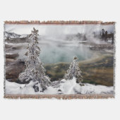 Snowy Yellowstone Decke (Vorderseite)