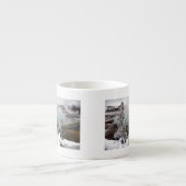 Snowy Yellowstone Espressotasse (Vorderseite)