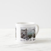 Snowy Yellowstone Espressotasse (Vorderseite Rechts)