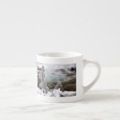 Snowy Yellowstone Espressotasse (Rechts)