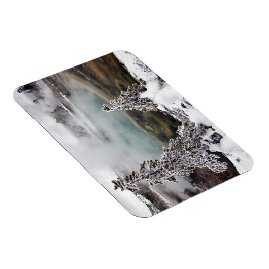 Snowy Yellowstone Magnet (Rechte Seite)
