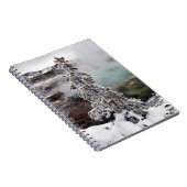 Snowy Yellowstone Notizblock (Rechte Seite)