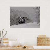 Snowy-Zug Poster (Küche)