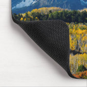 Snowyberg u. -bäume mousepad (Ecke)