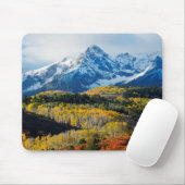 Snowyberg u. -bäume mousepad (Mit Mouse)