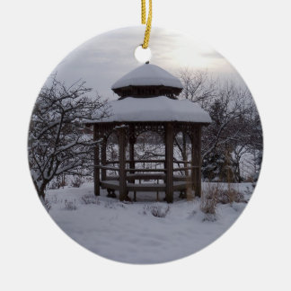 SnowyGazebos Keramikornament