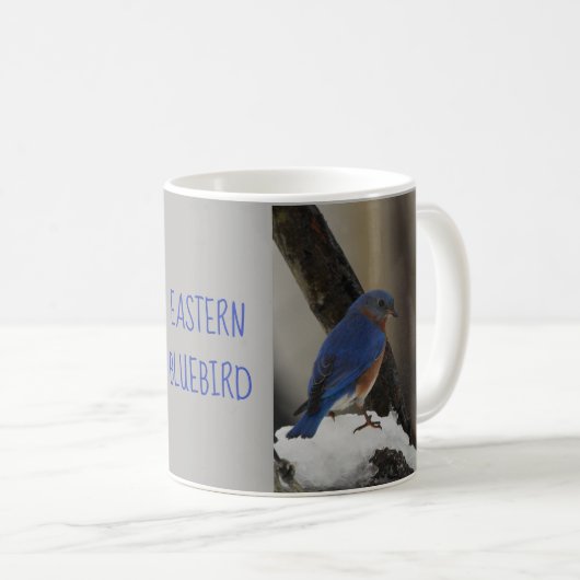 Snowyostdrossel-Tasse Kaffeetasse (VorderseiteRechts)