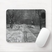 Snowywohnstraße Mousepad (Mit Mouse)