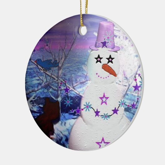 Snowzie die Schneeschöpferin Keepake Ornament (Links)