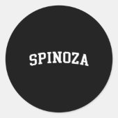 Snoza  runder aufkleber (Vorderseite)