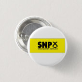 SNP Stronger für das Logo für Schottland Button (Vorne & Hinten)