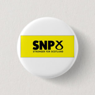SNP Stronger für das Logo für Schottland Button