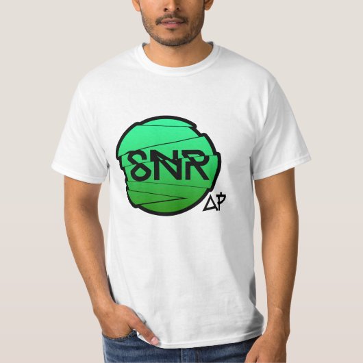 SNR grüner Logo-T - Shirt (Vorderseite)