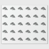 Snub Nose Geschenkpapier (Flach)