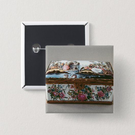Snuffbox, c.1750 button (Vorne & Hinten)