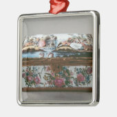 Snuffbox, c.1750 ornament aus metall (Links)