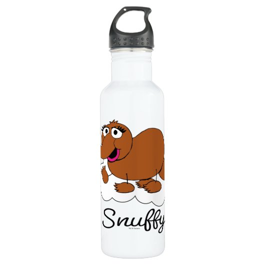 Snuffleupagus Doodley Graphic Edelstahlflasche (Vorderseite)