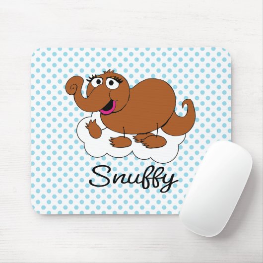 Snuffleupagus Doodley Graphic Mousepad (Mit Mouse)