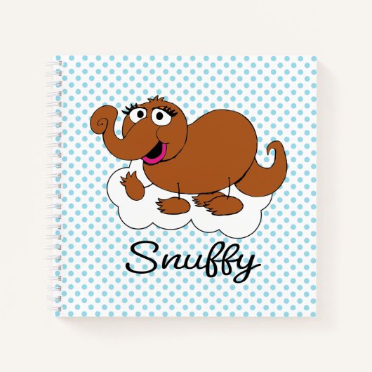 Snuffleupagus Doodley Graphic Notizblock (Vorderseite)