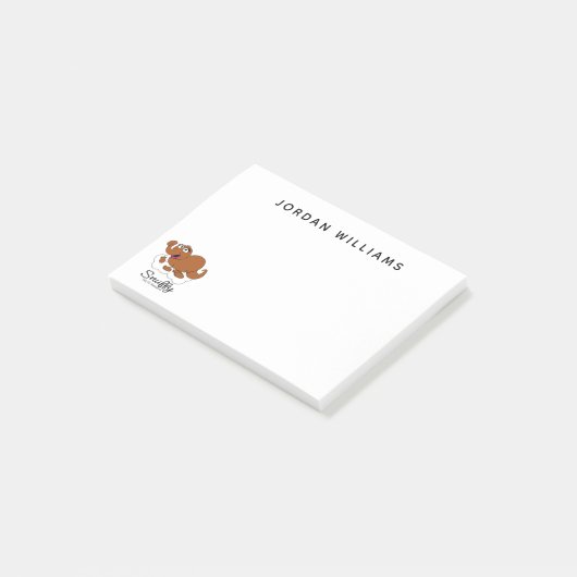 Snuffleupagus Doodley Graphic Post-it Klebezettel (angewinkelt)