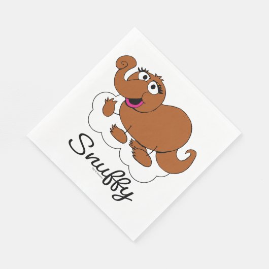 Snuffleupagus Doodley Graphic Serviette (Ecke)