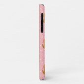 Snuffleupagus Pink Polka Dot Pattern Case-Mate iPhone Hülle (Hinten/Links)