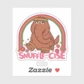 Snuffleupagus | Schnurrbart Aufkleber (Blatt)