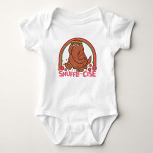 Snuffleupagus   Schnurrbart Baby Strampler