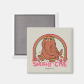 Snuffleupagus | Schnurrbart Magnet (Vorderseite/Rückseite)