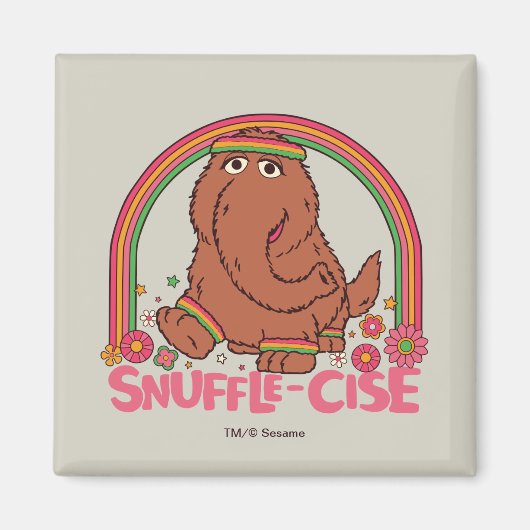Snuffleupagus | Schnurrbart Magnet (Vorne)