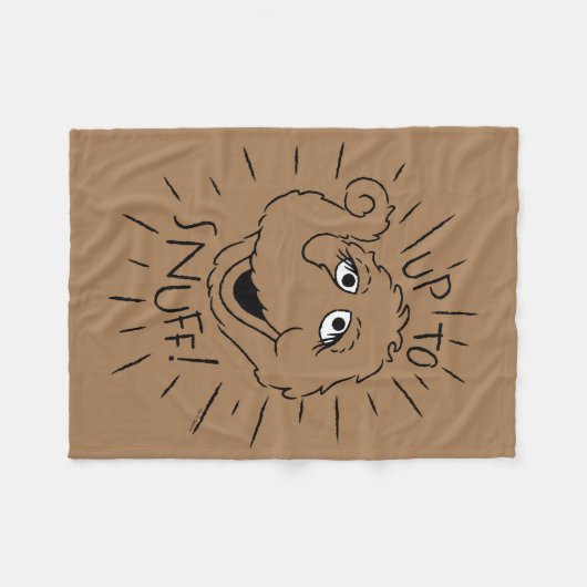 Snuffleupagus-Skate-Logo - Bis zum Abschalten Fleecedecke (Vorderseite (Horizontal))