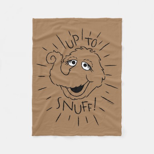 Snuffleupagus-Skate-Logo - Bis zum Abschalten Fleecedecke (Vorderseite)