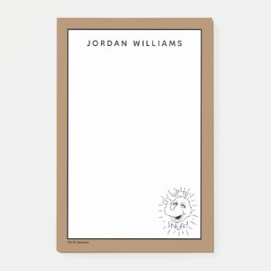 Snuffleupagus-Skate-Logo - Bis zum Abschalten Post-it Klebezettel