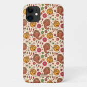 Snuffleupagus und Big Bird Groovy Blume Muster Case-Mate iPhone Hülle (Rückseite)