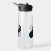 "Snug as a Bug: The Kitten's Croc Nickerchen" Trinkflasche (Rechts)