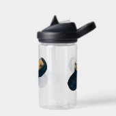 "Snug as a Bug: The Kitten's Croc Nickerchen" Trinkflasche (Links)