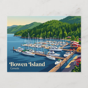 Snug Cove, Bowen Island Kanada Postkarte