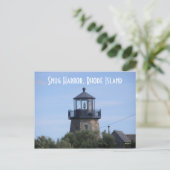 Snug Harbour, Rhode Island Postkarte (Stehend Vorderseite)