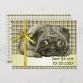 Snug Mops Ankündigungspostkarte (Vorne/Hinten)