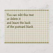 Snug Mops Ankündigungspostkarte (Rückseite)